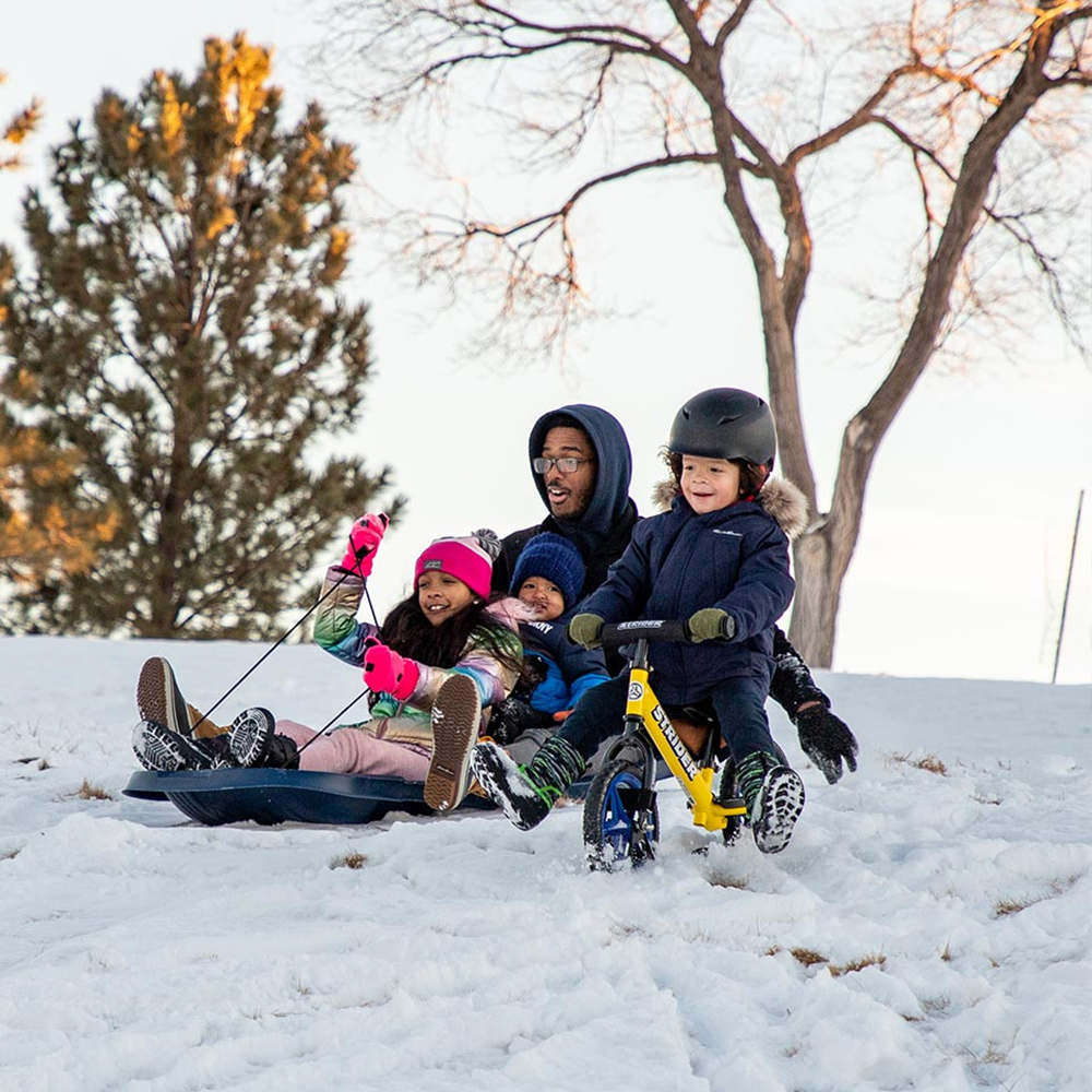 Outdoor bicycle sled accessories