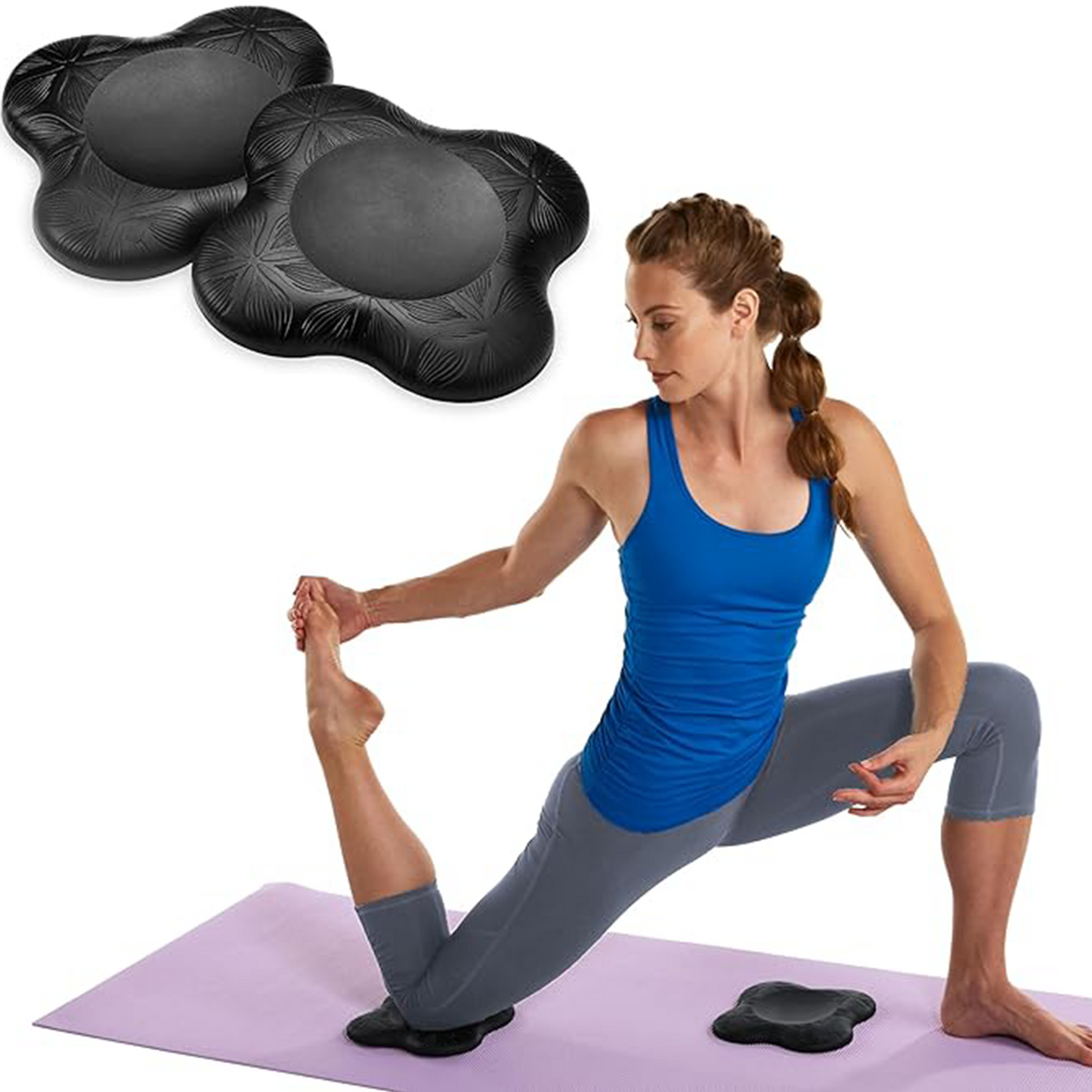 Yoga knee braces can protect your knees and elbows