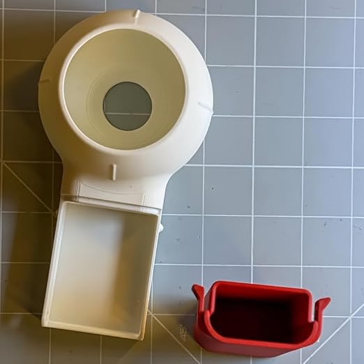 Rotary nozzle drill bit dust collection box