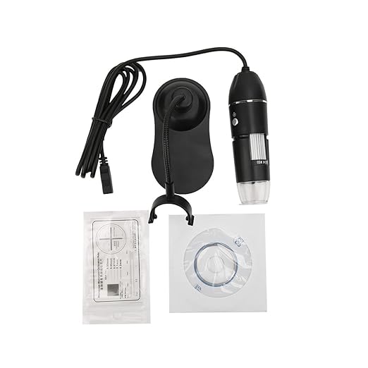 50X-1000X digital electron microscope with stand for microscopic observation