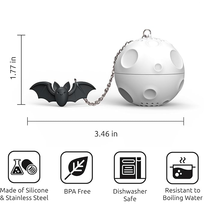 Cute Tea Infuser - Loose Tea Infuser (Loch Ness Monster, Cat, Mushroom, etc.)