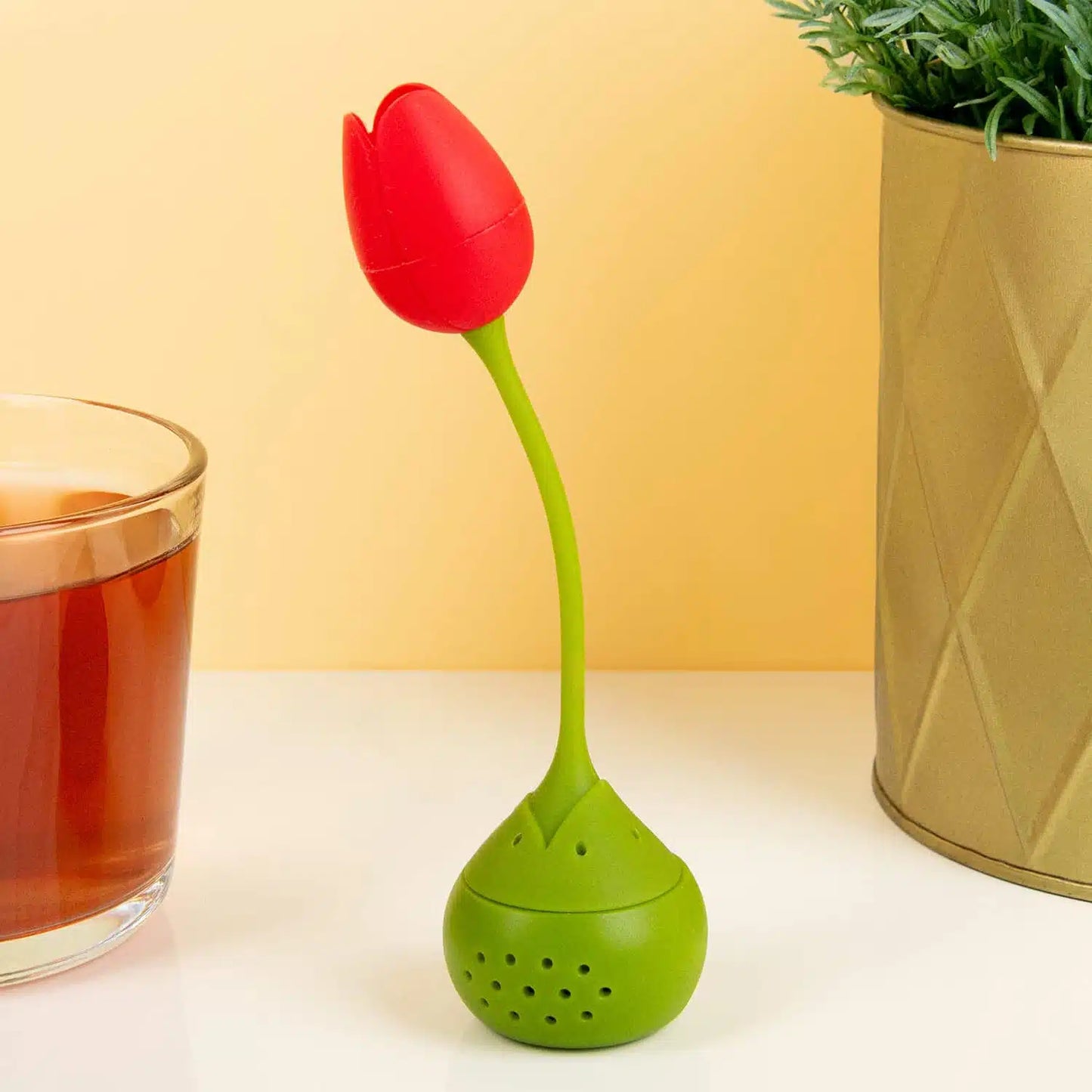 Cute Tulip Tea Infuser for Loose Leaf Tea