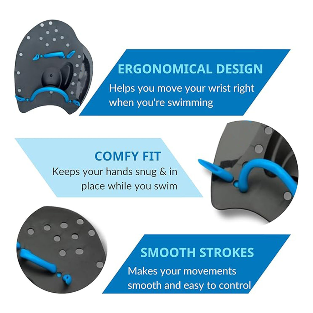 Electric swimming paddleboard - adjustable straps