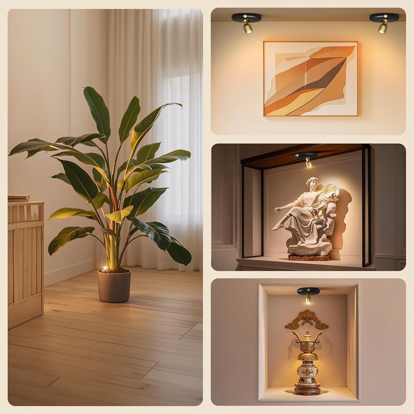 Rechargeable LED Spotlight β Wireless Mini Accent Light with Remote & Timer