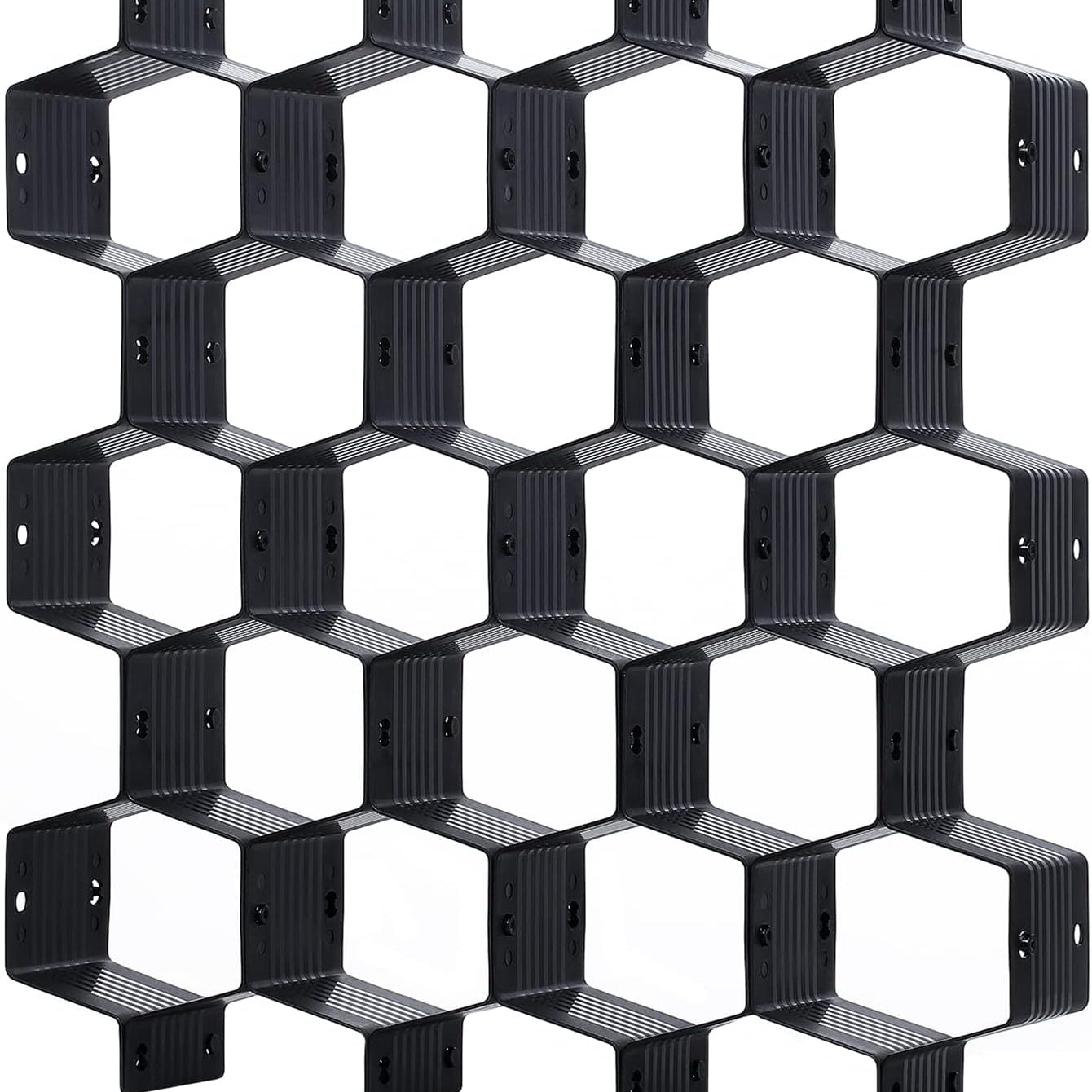 Honeycomb Drawer Organizer — 8-Piece Underwear Socks Cosmetics Storage Divider Set