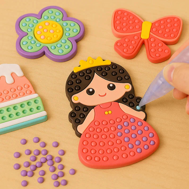 DIY Bead Painting - Bead Puzzle