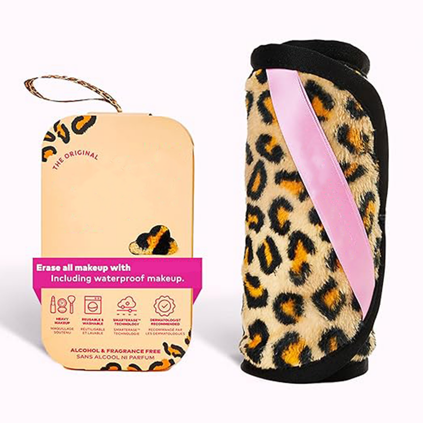 Makeup remover eraser, removes all makeup with just water