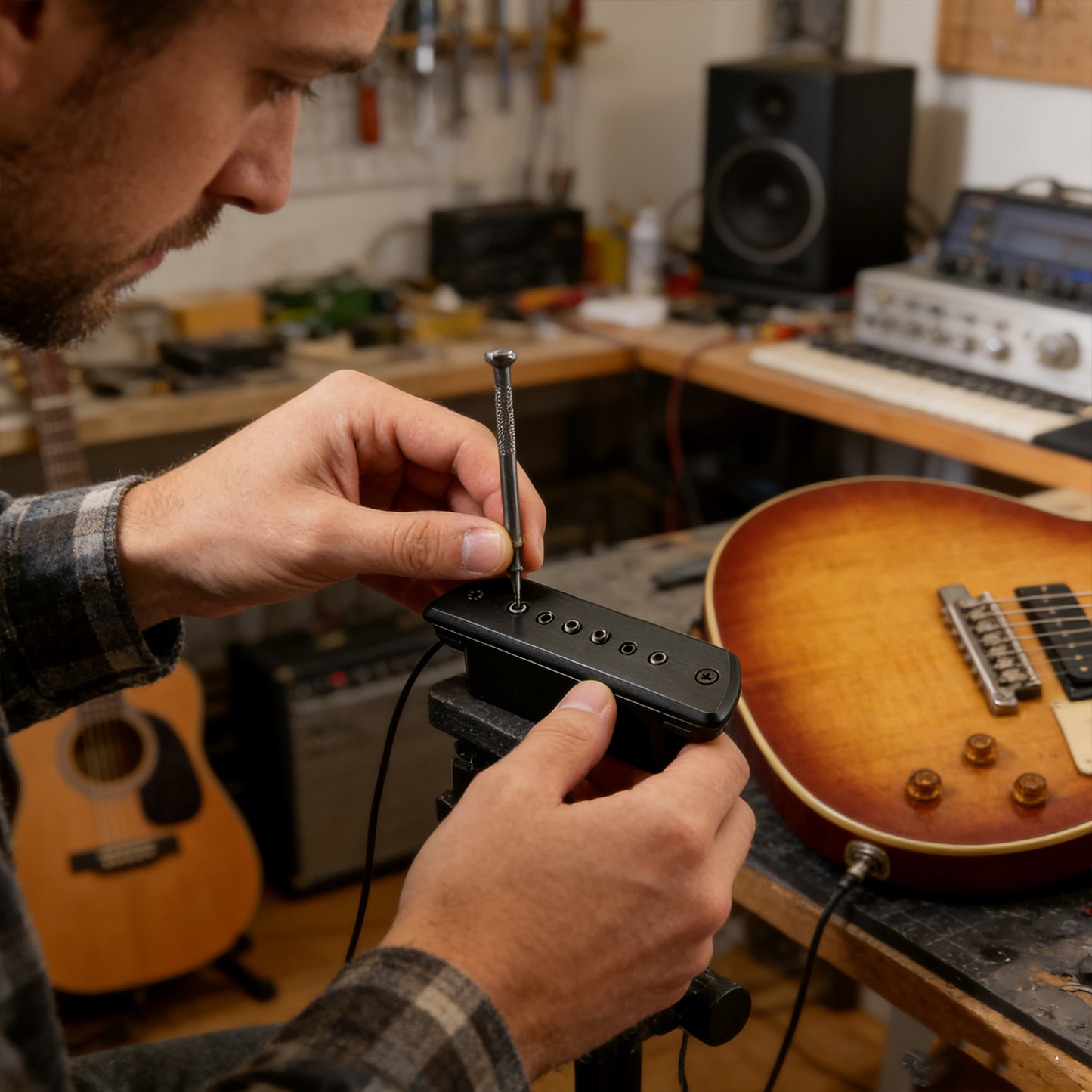 Passive soundhole pickup