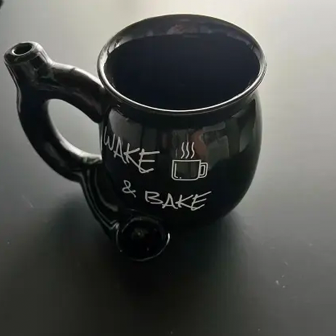 Multifunctional Ceramic Smoking Coffee Cup