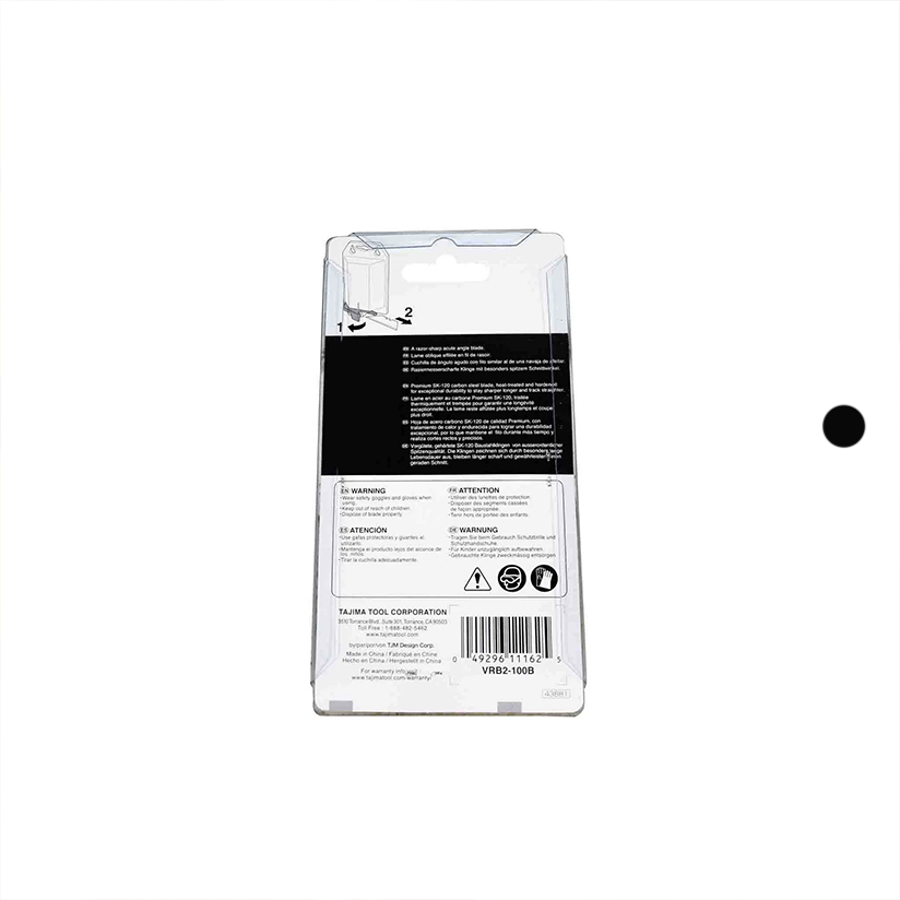 High-grade hardened steel multi-purpose cutting blades, 100 pieces per pack