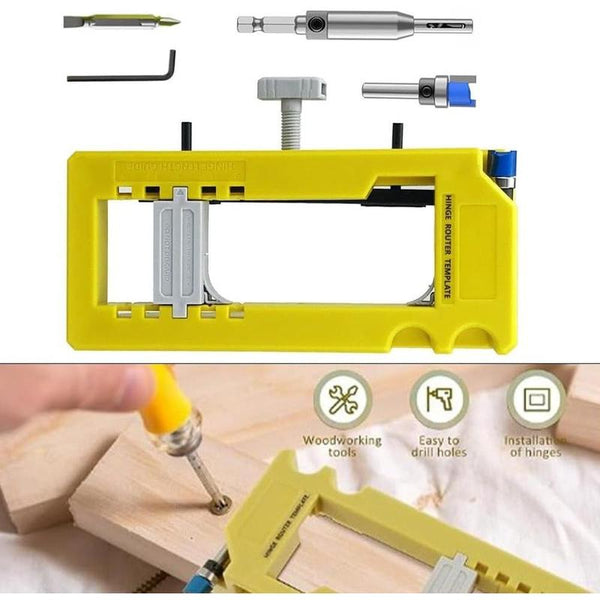 Door Hinge Jig, Hinge Installation Kit