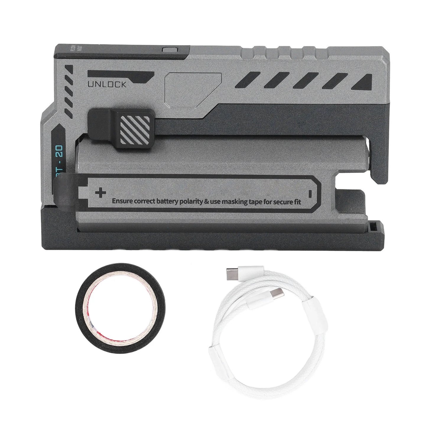 Portable Power Bank with Replaceable Battery Charger