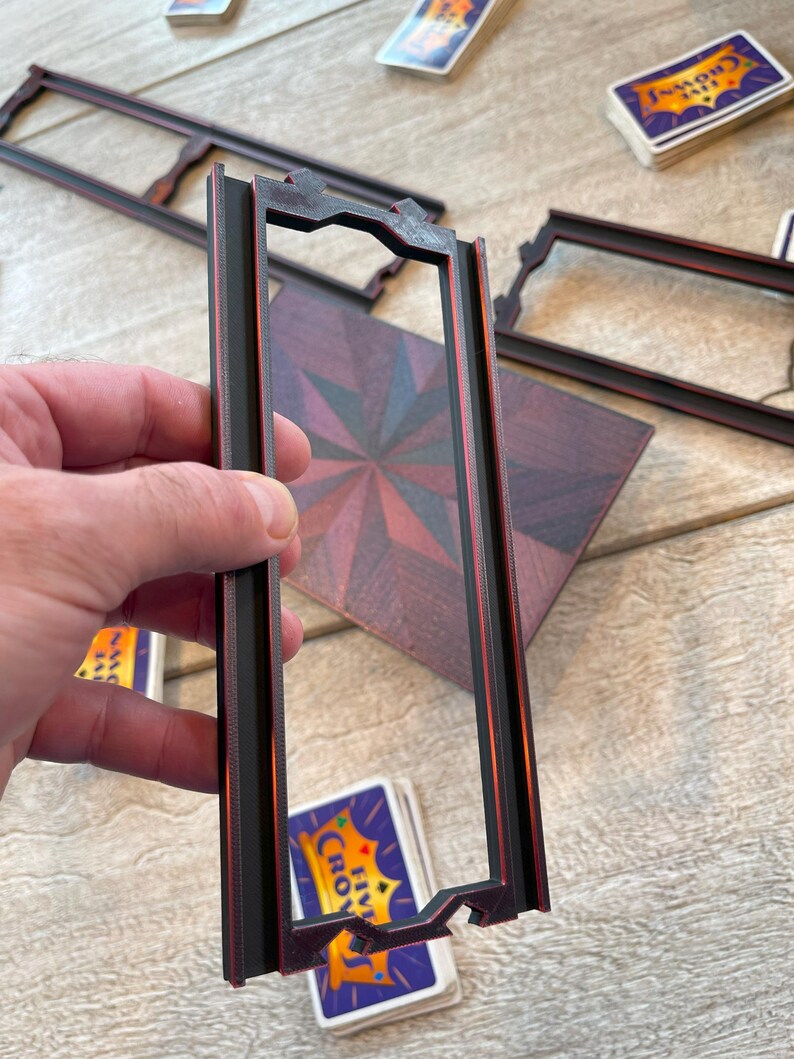 Game Glider Original โ Red & Black Edition with Black Rails