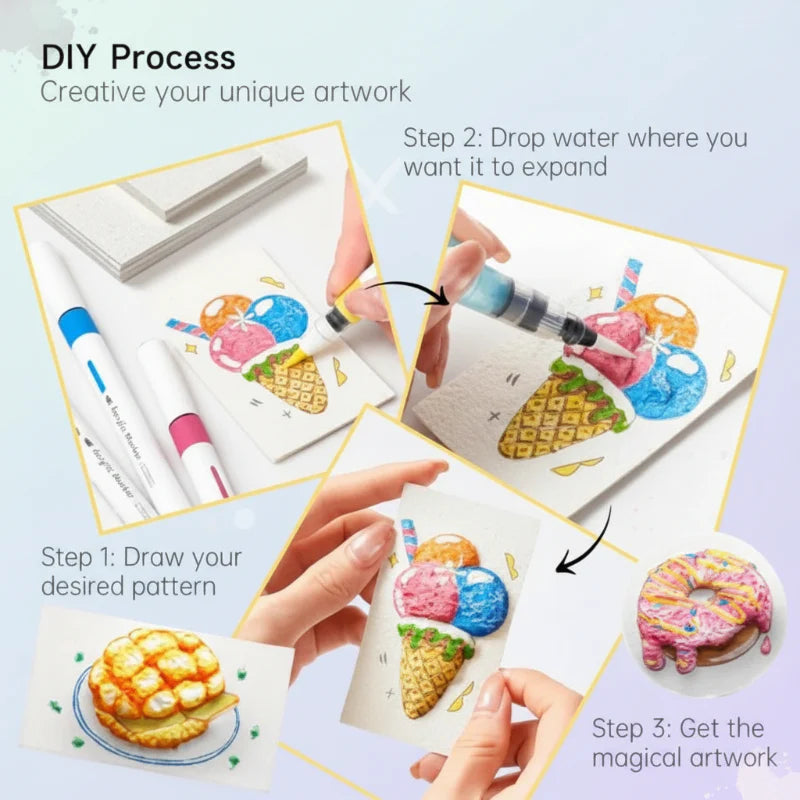 Creative Texture Marker Set