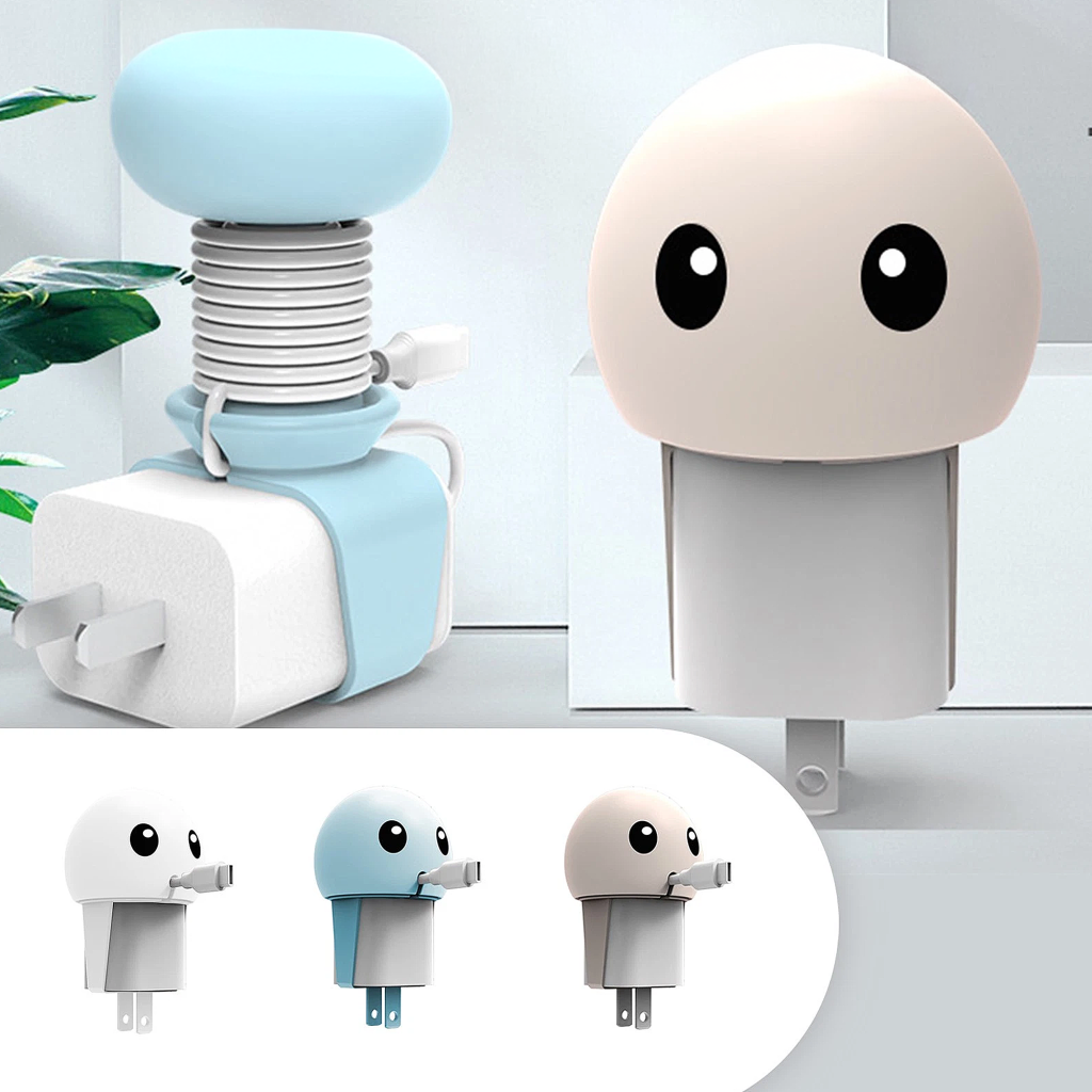 Charger Organizer Box – Easy Cable Management Tool with Elastic Locking Design