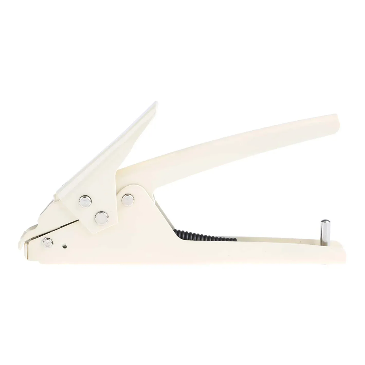 Cable tie guns are used for plastic cable ties.