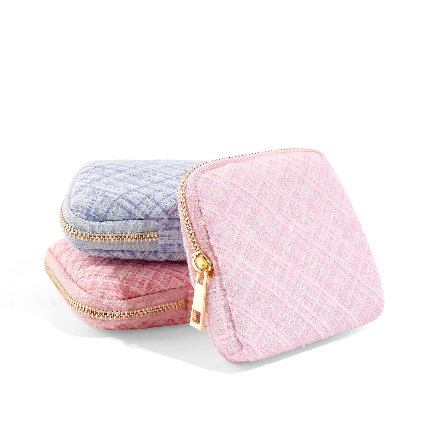Cute & Compact Tangle-Free Jewelry Pouch