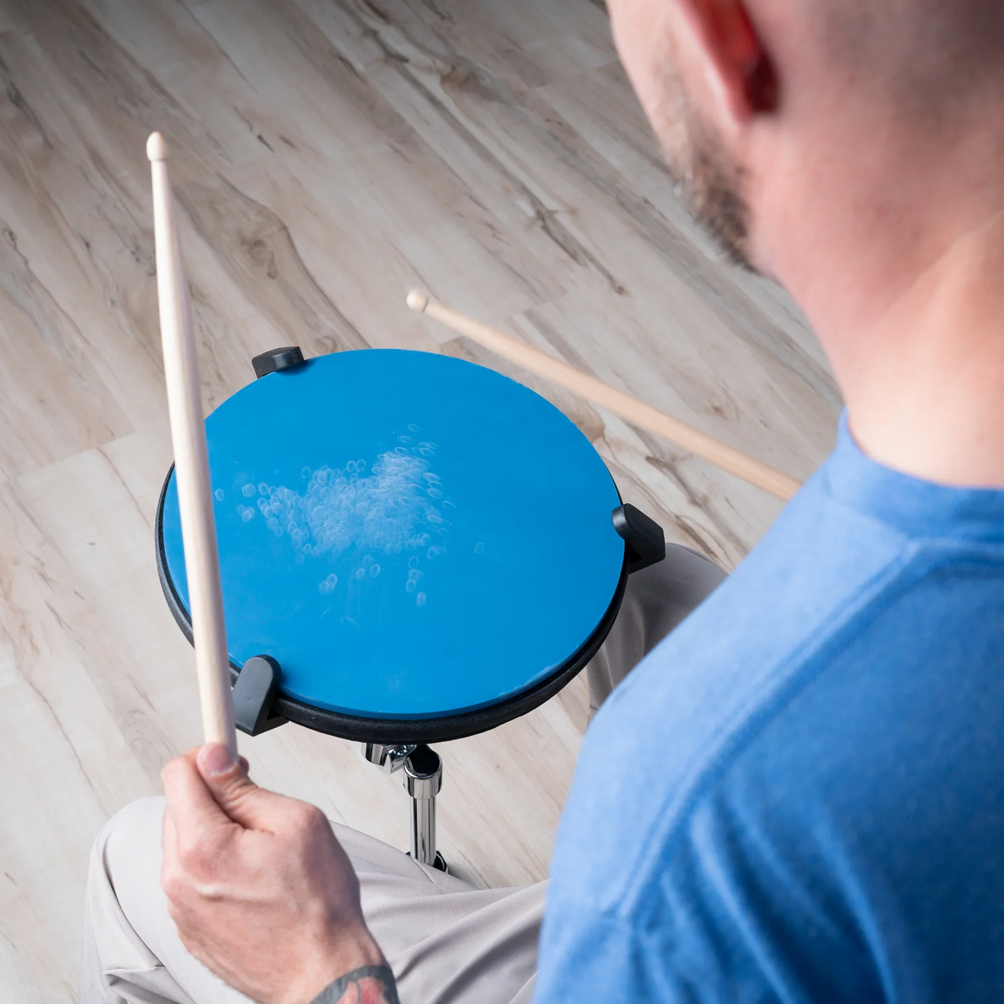 Quiet Practice Pad – Dual-Sided, Low-Volume, Responsive Drum Surface for Quiet Drumming
