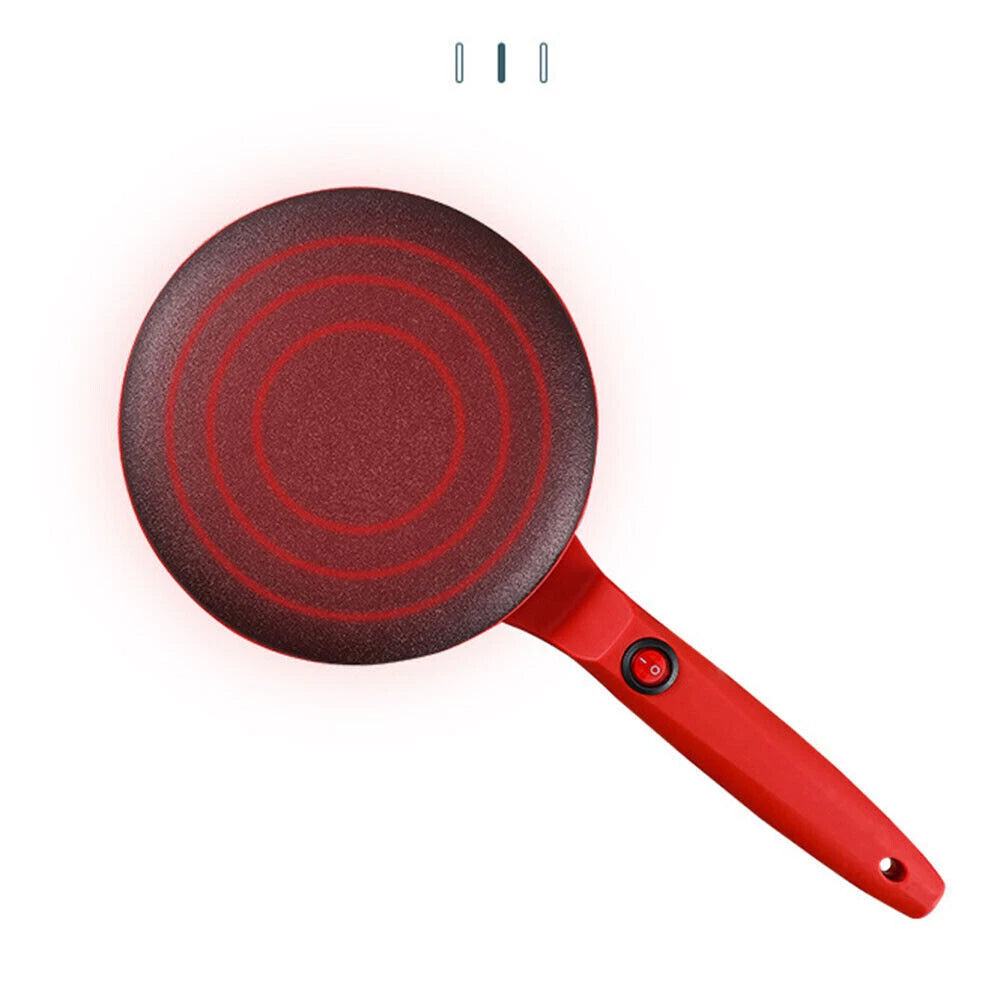 600W Electric Crepe Maker | Non-Stick Griddle Pancake Cooker