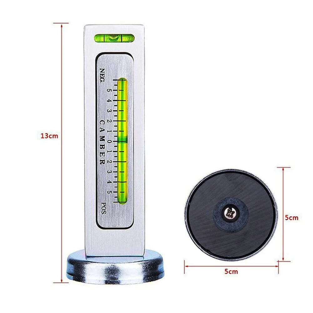 Car four-wheel alignment magnetic level camber adjustment tool