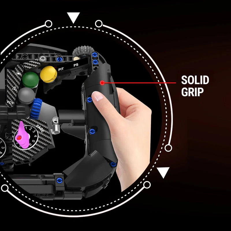 Lamborghini Steering Wheel – Le Mans Edition (1:1 Scale)