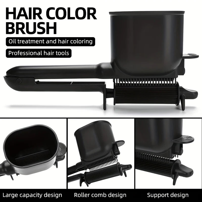 Intelligent hair coloring kit, even color application
