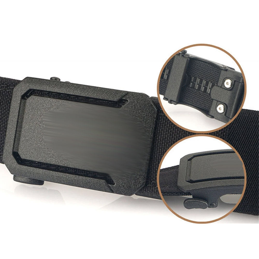 Tactical Belt — High-Strength Anti-Curl Design, Compatible with Holsters &amp; Magazine Carriers