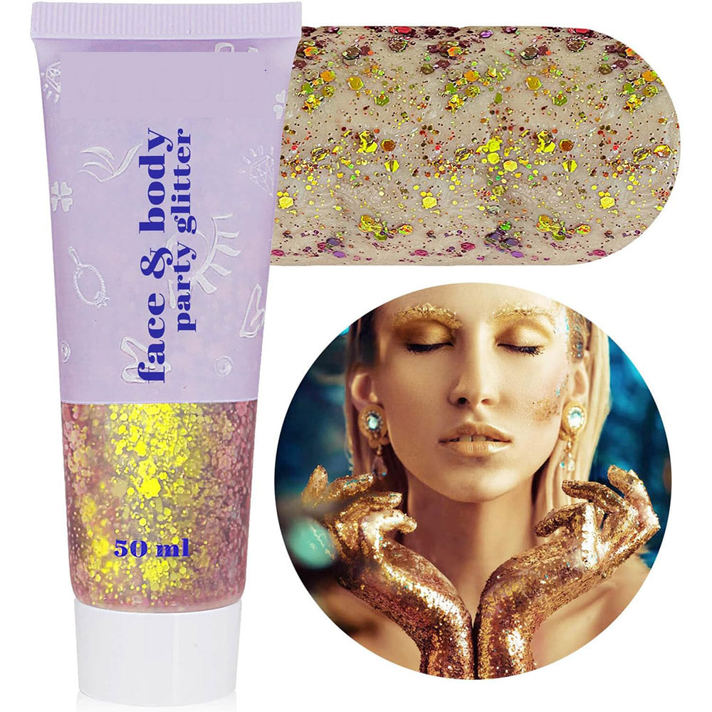 Party Makeup Face &amp; Body Glitter Set