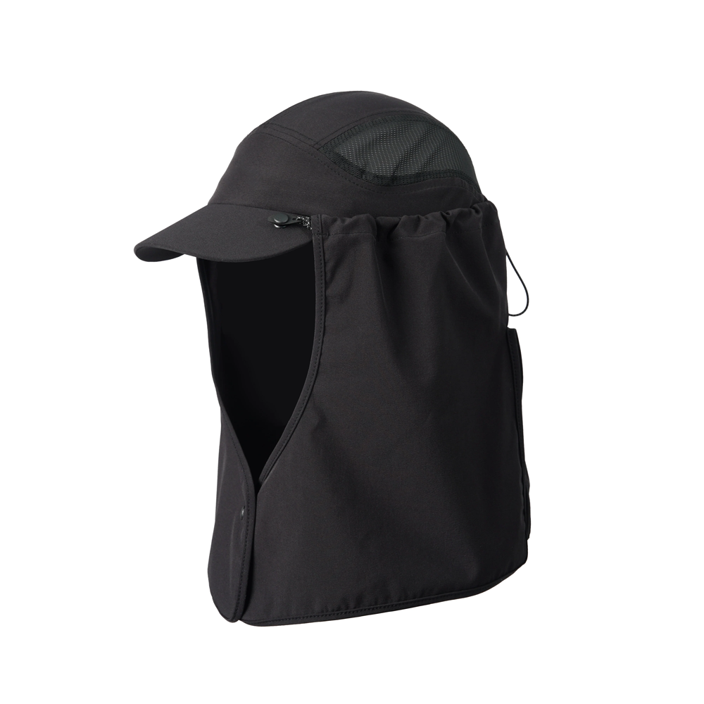 Running Sun Cap with Detachable Sun Cape