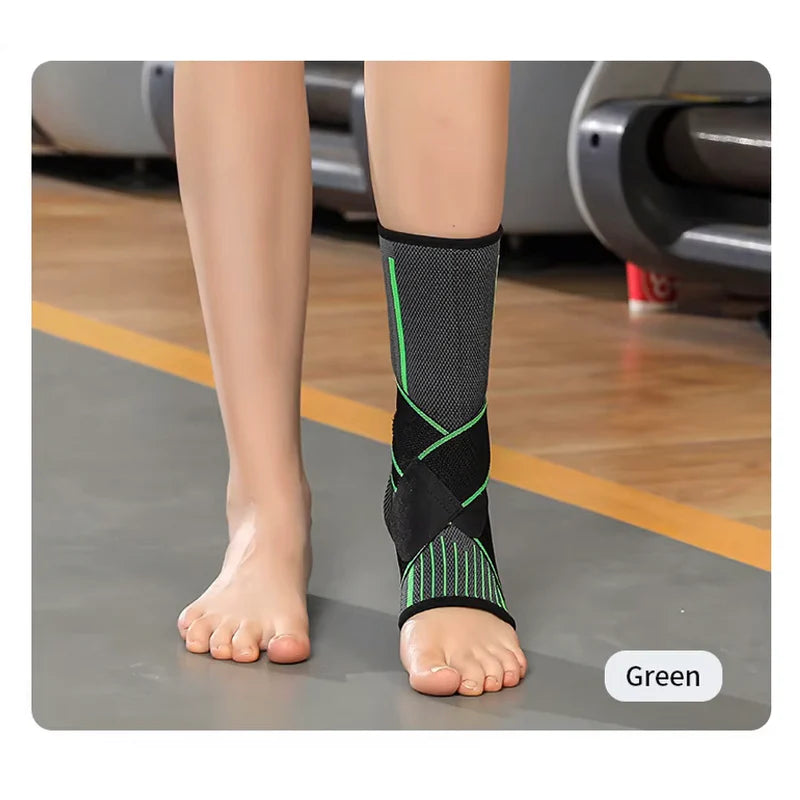 Compression ankle brace sports band
