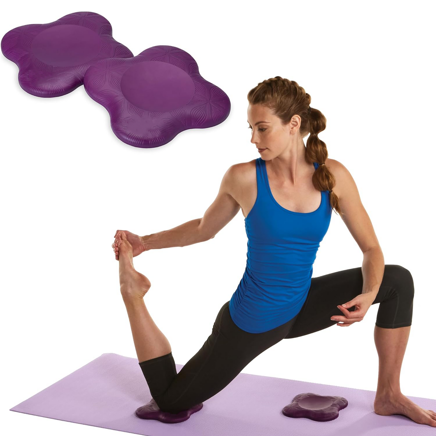 Yoga knee braces can protect your knees and elbows