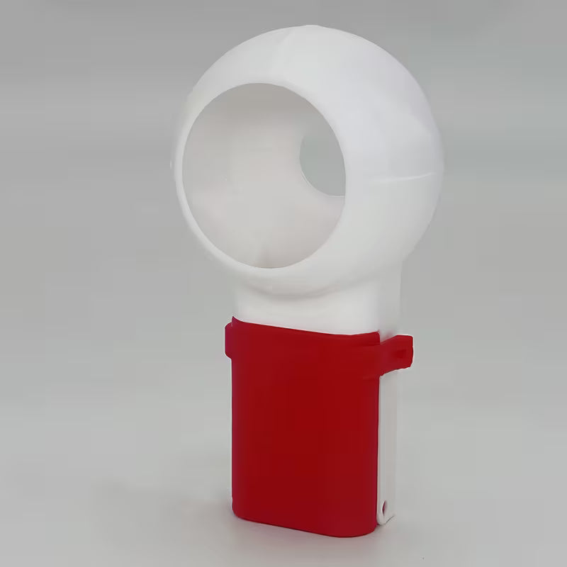 Rotary nozzle drill bit dust collection box