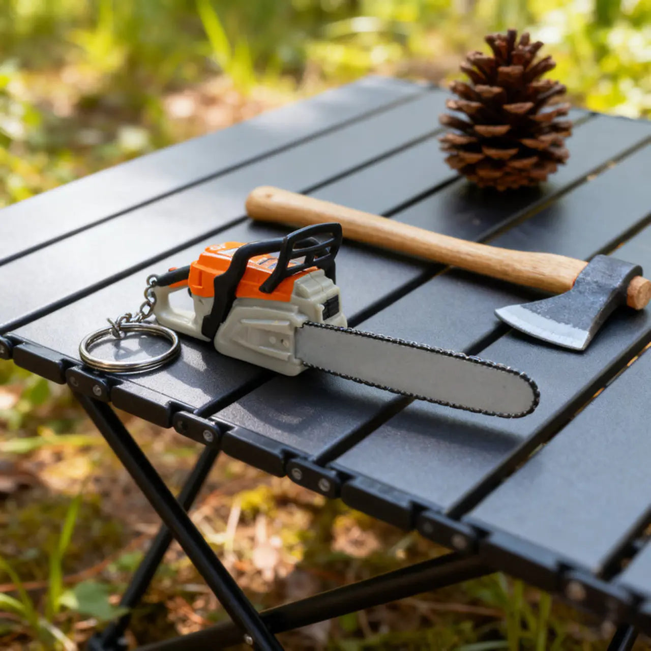 Mini Multi-Functional Electric Tool Keychain Set