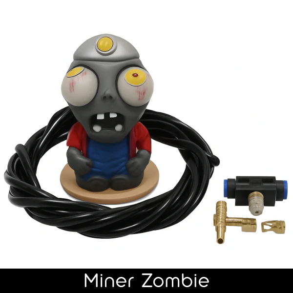 A silicone turbocharged toy whose eyeballs pop out when it accelerates