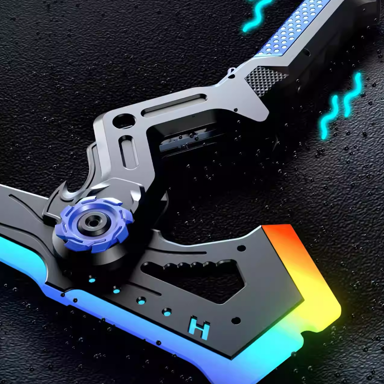 Dual Axe Blade | Transforming Dual-Function Weapon with LED Effects