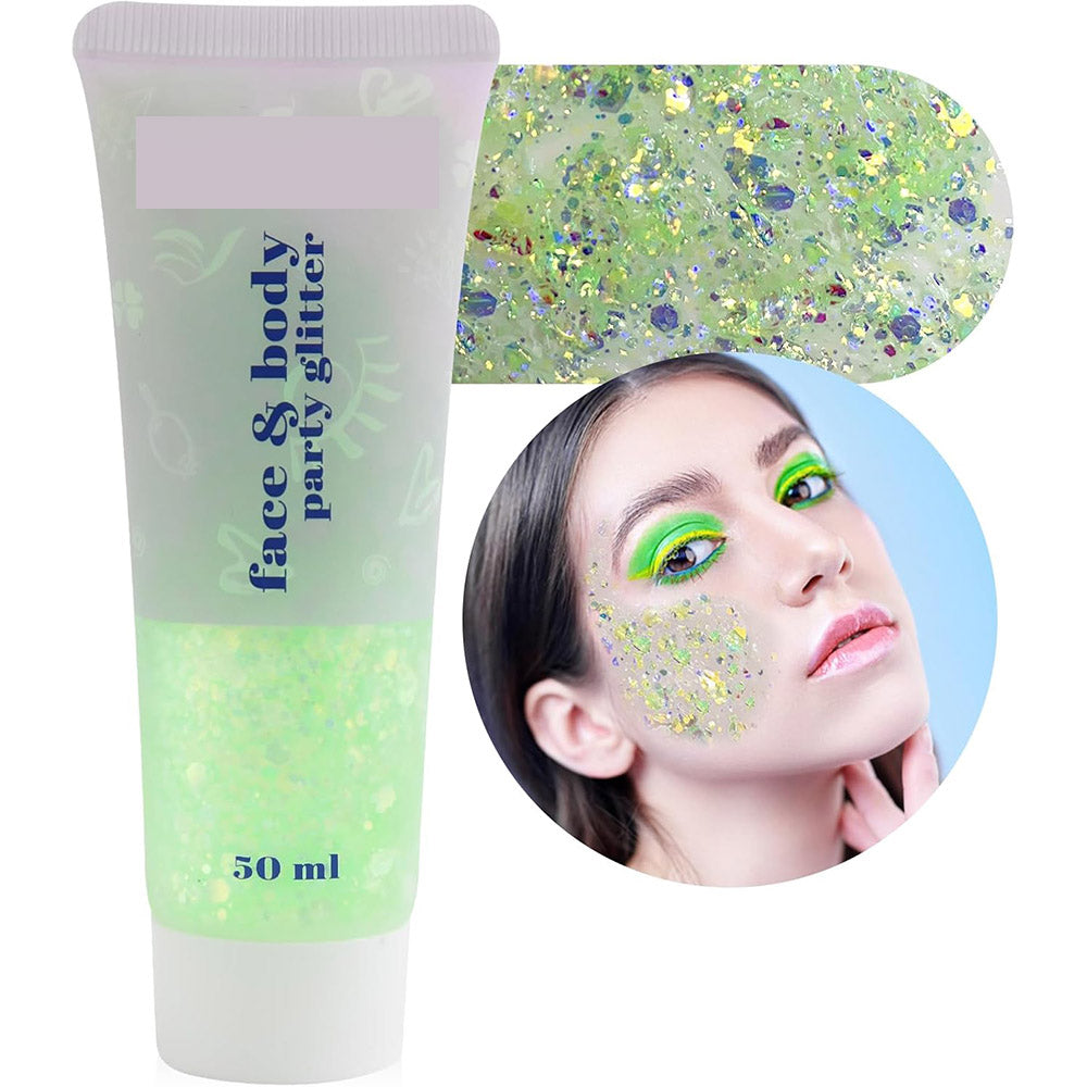 Party Makeup Face &amp; Body Glitter Set