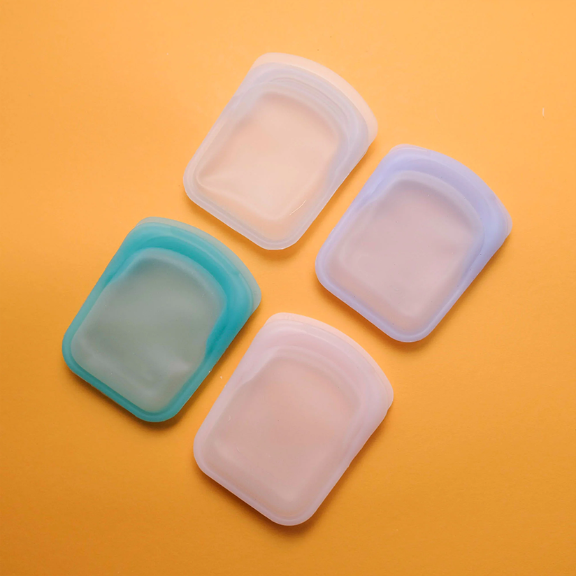 Reusable silicone pouch/bag