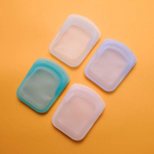 Reusable silicone pouch/bag