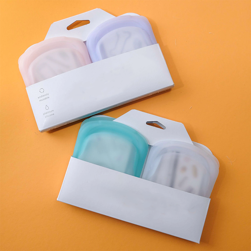 Reusable silicone pouch/bag