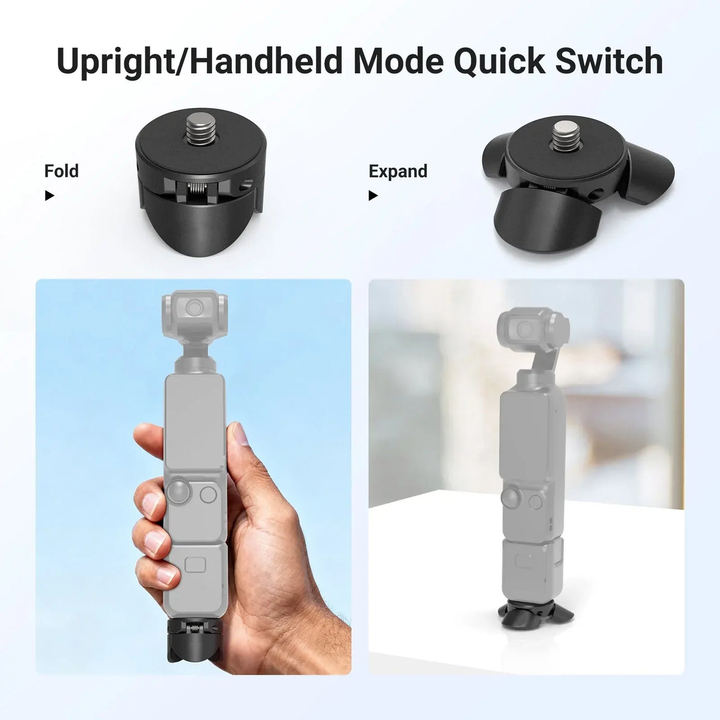 Mini Tripod, Compatible with DJI Osmo Pocket 3