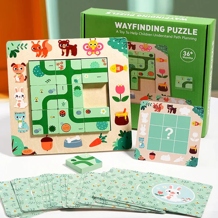 Montessori Wayfinding Puzzle Board