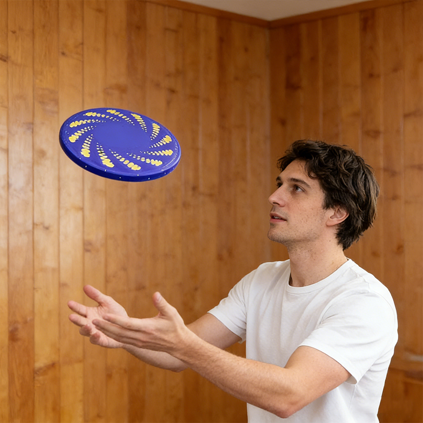 Bouncing disc - bounces off any hard surface