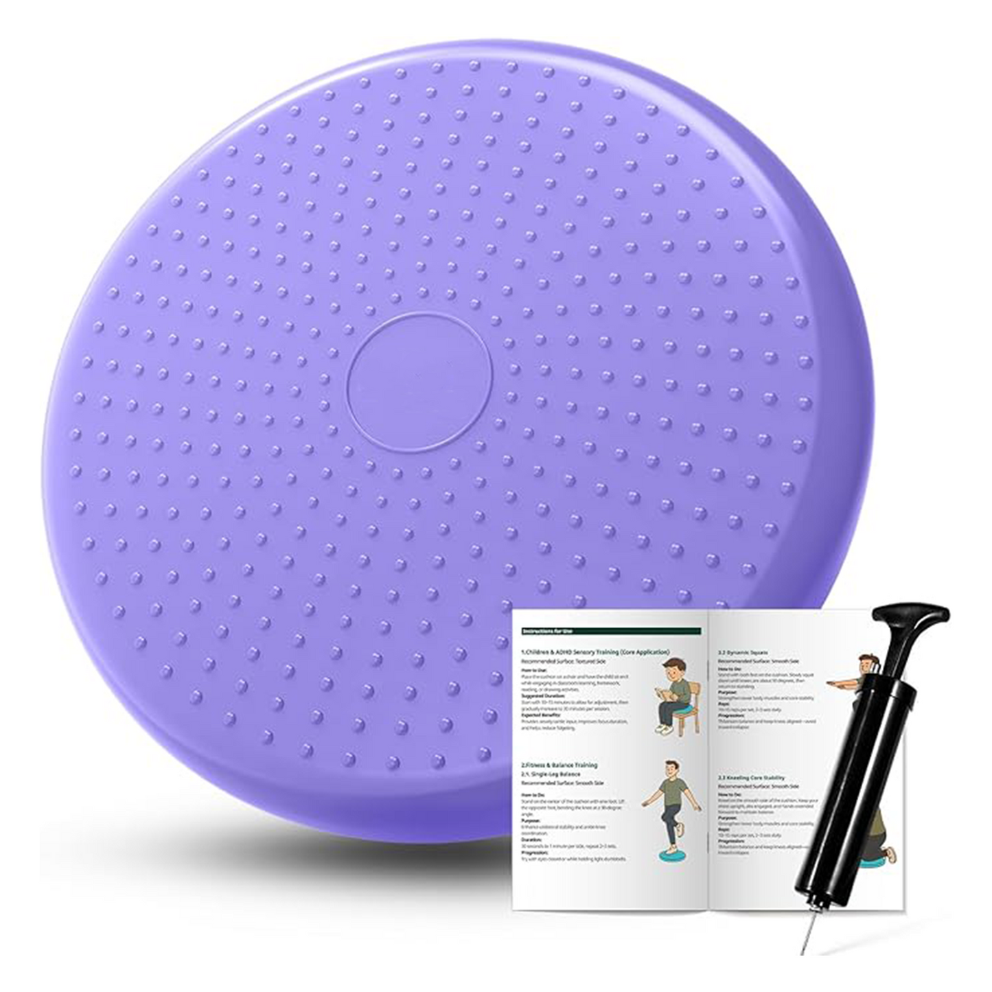 Muscle pad core balance disc