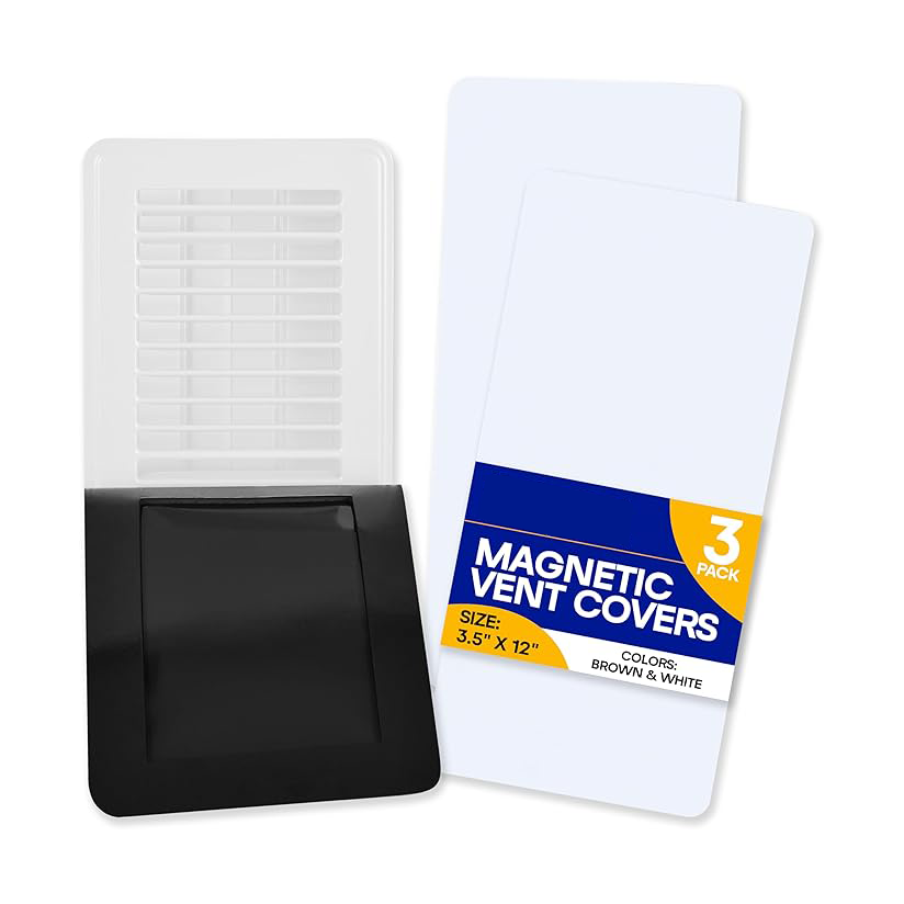 Magnetic vent cover with a pocket for complete sealing