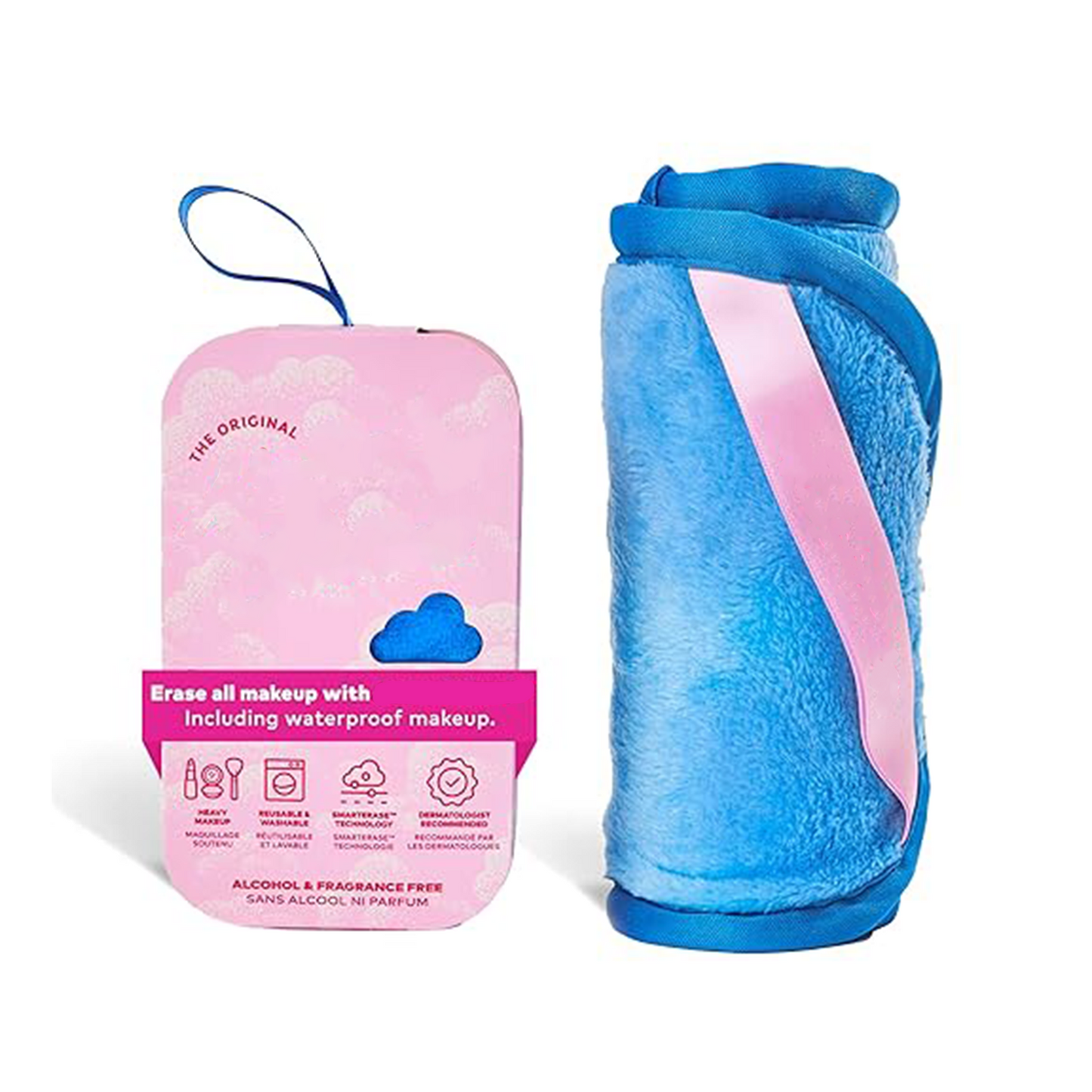 Makeup remover eraser, removes all makeup with just water