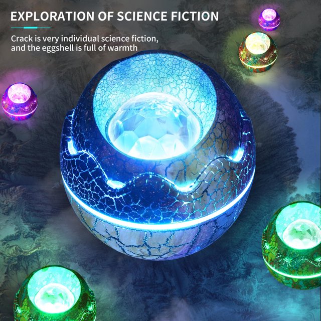 Cracked Dinosaur Egg Projection Light – A Perfect Fusion of Prehistoric Charm and Modern Lighting
