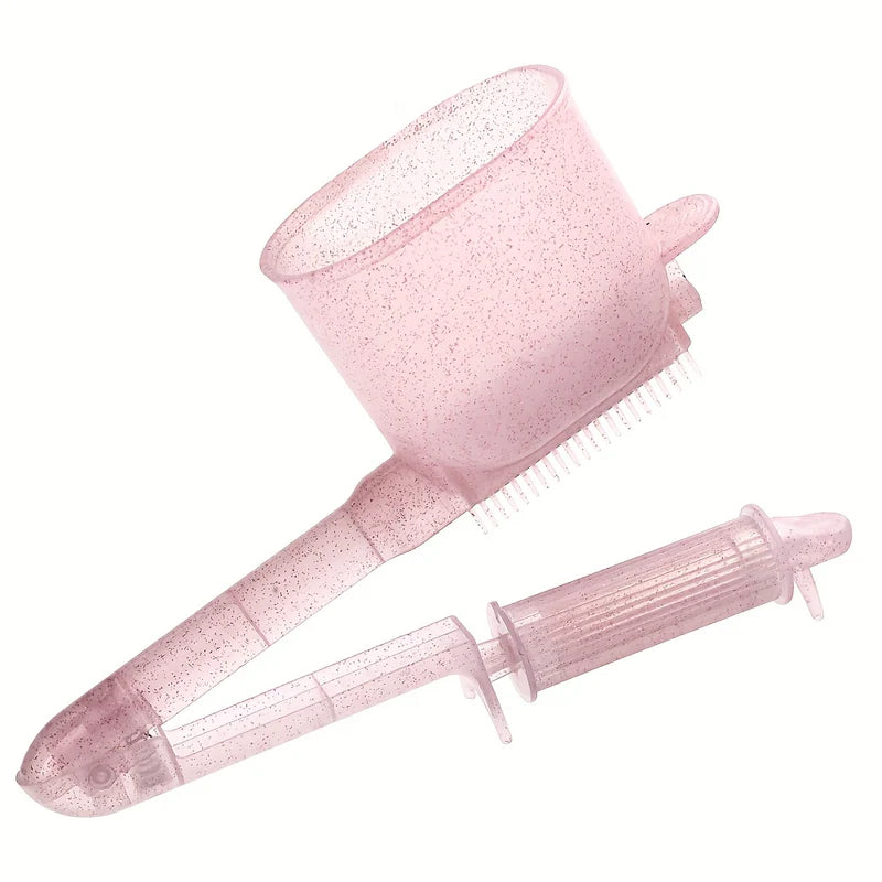 Intelligent hair coloring kit, even color application