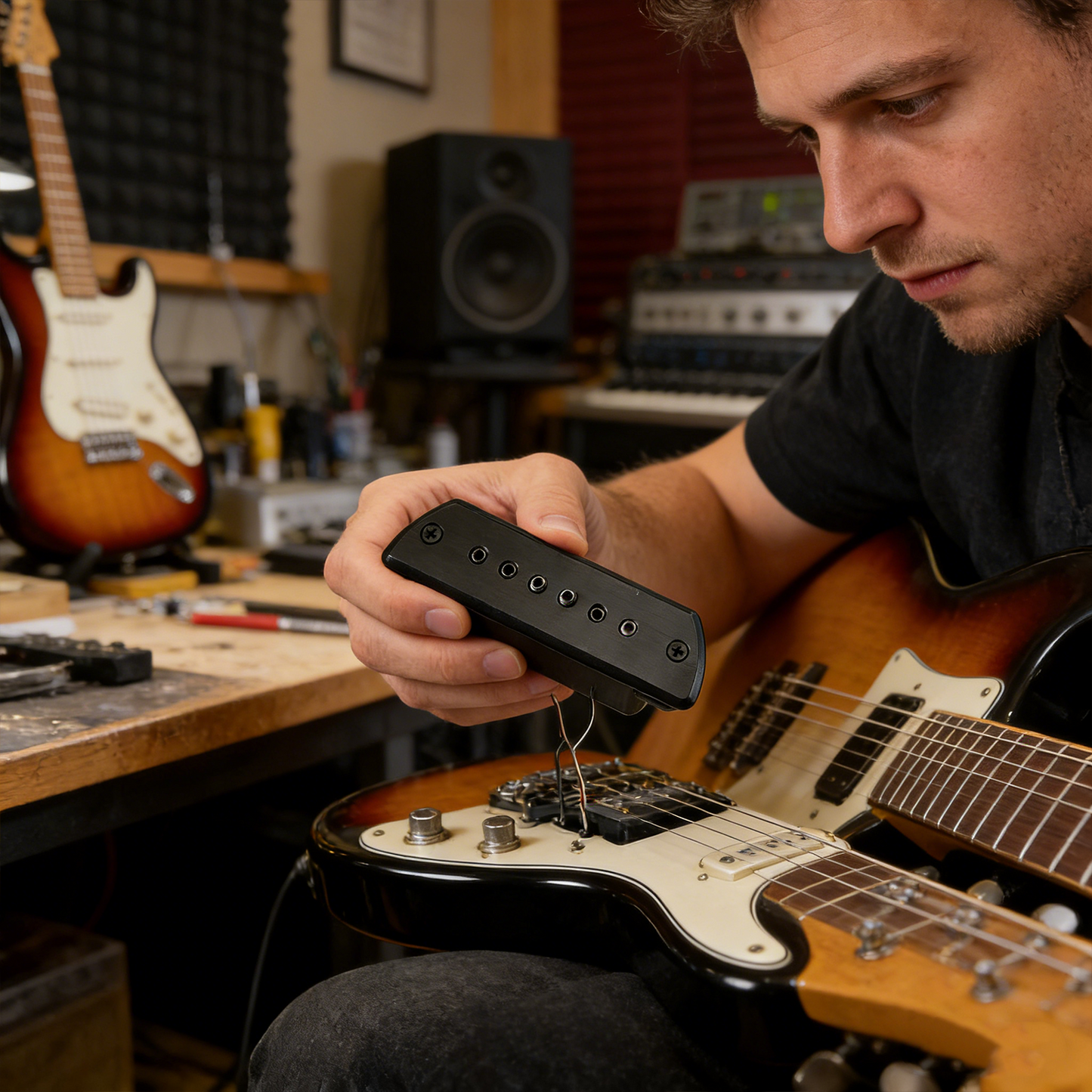 Passive soundhole pickup