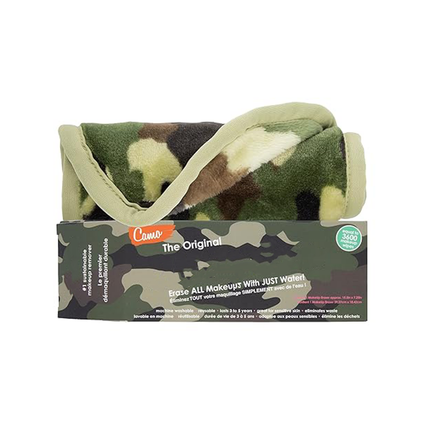 Makeup remover eraser, removes all makeup with just water