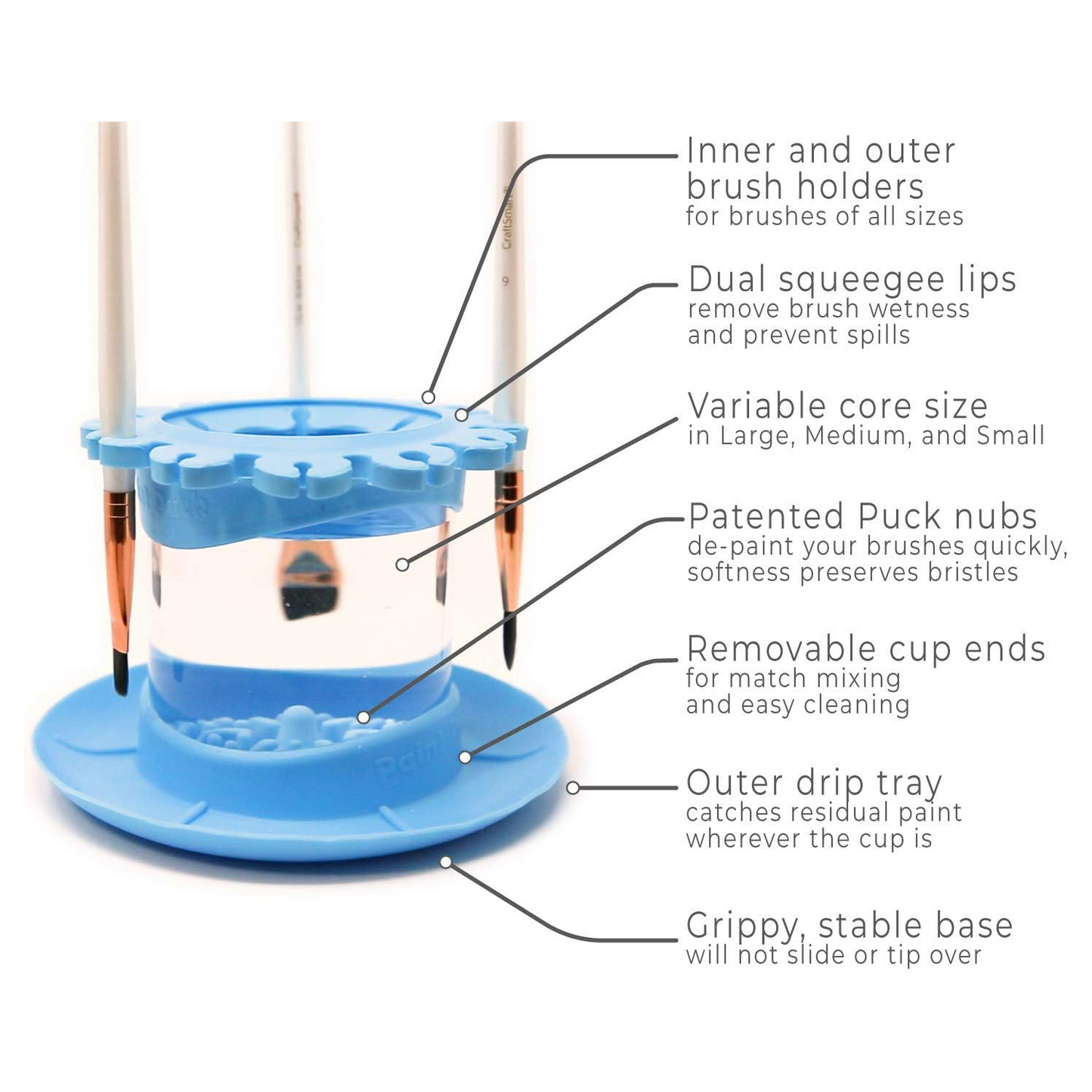 Ultimate Rinse Cup Brush Cleaner